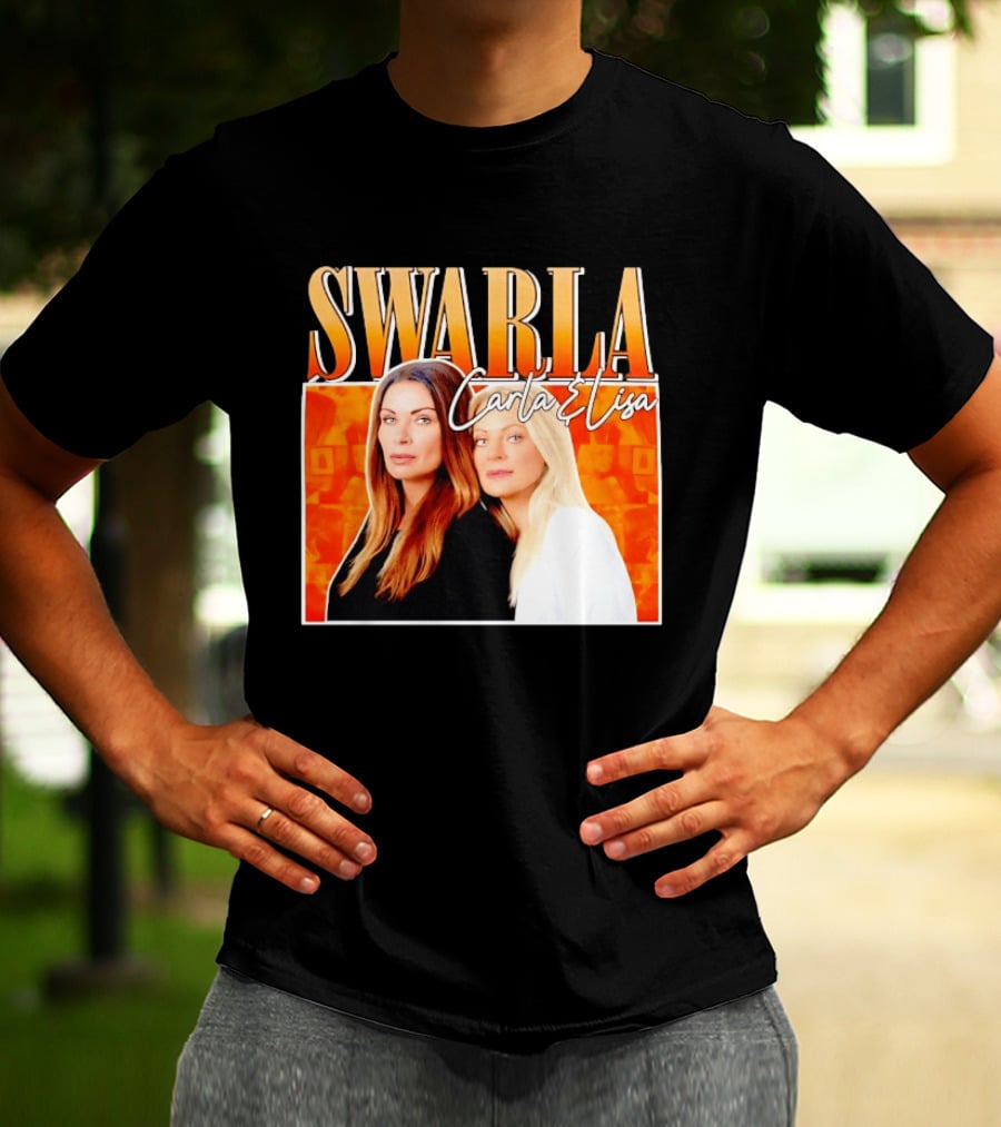 Swarla Carla And Lisa Iconic Orange T-Shirt