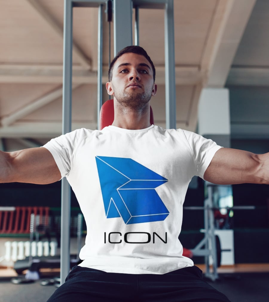 ICON Blue 3D Arrow T-Shirt