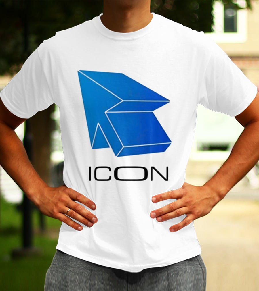 ICON Blue 3D Arrow T-Shirt