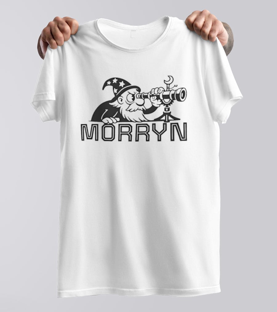 Gnome Morryn Wizard Telescope Image T-Shirt