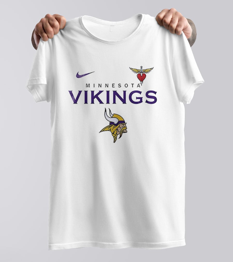 Bon Jovi It's My Life Minnesota Vikings Nike Collaboration T-Shirt