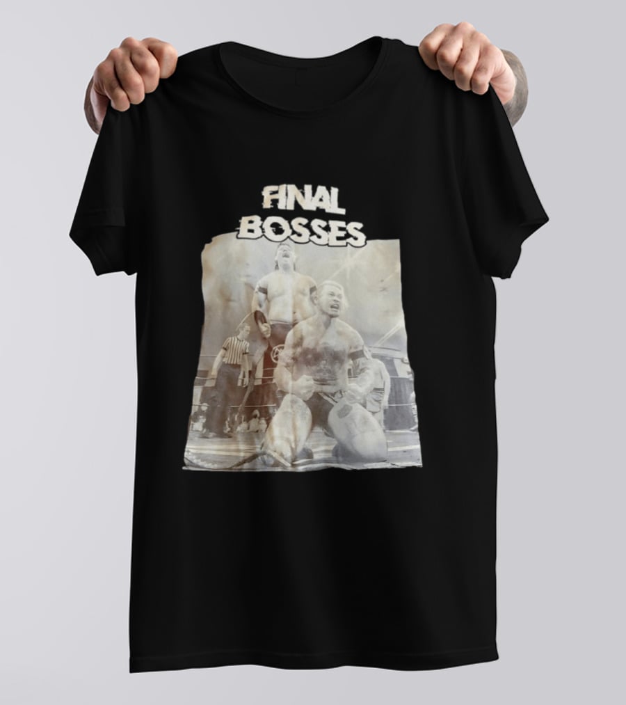Final Bosses Wrestling Showdown VIF T-Shirt