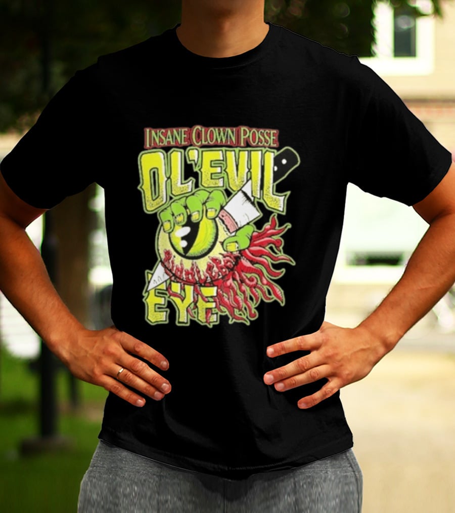 Insane Clown Posse Ol' Evil Eye Knife Hand T-Shirt
