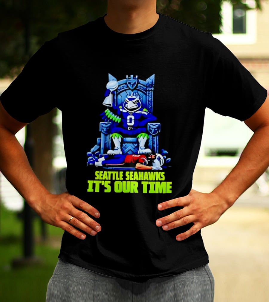 Seattle Seahawks It's Our Time 2026 Jaxon Smith Njigba Football T-Shirt