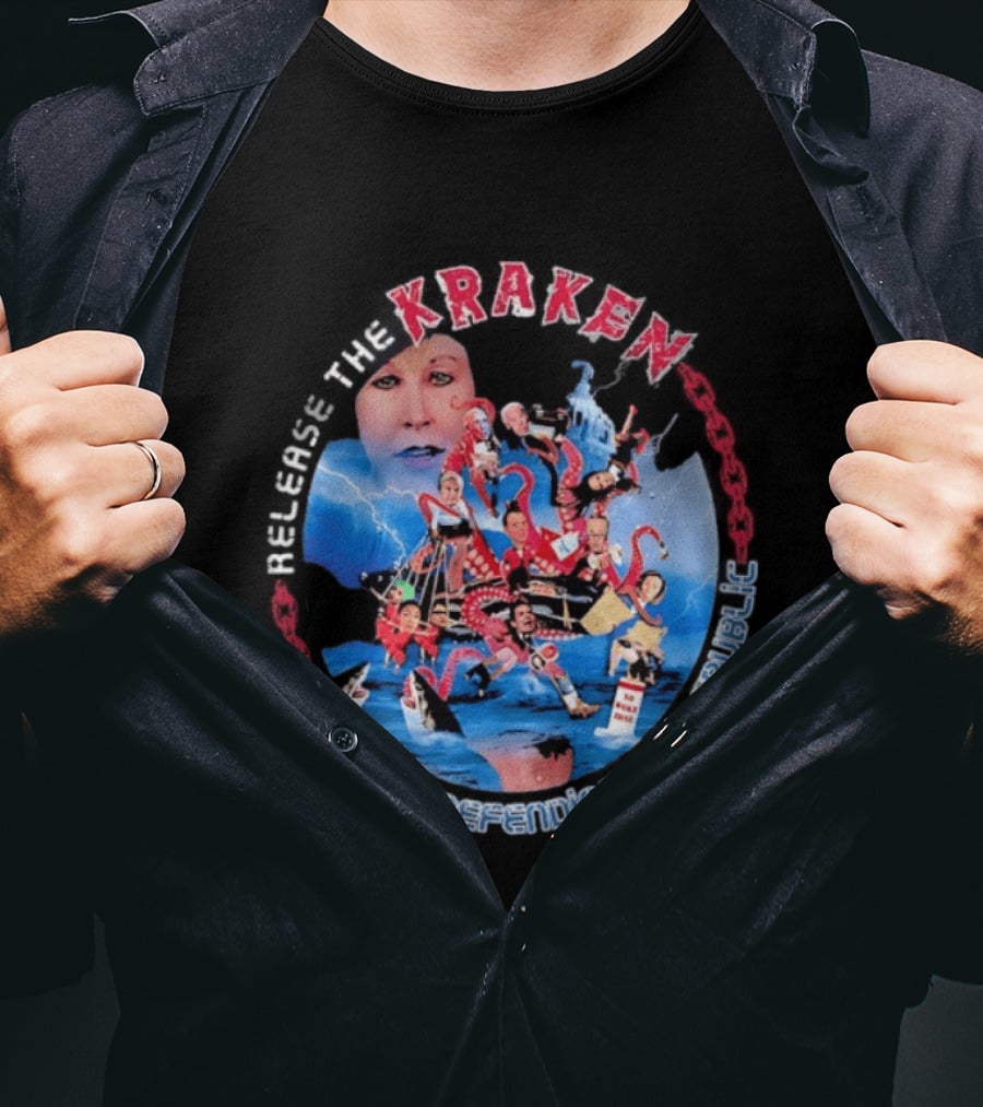 Release The Kraken Defending The Republic T-Shirt