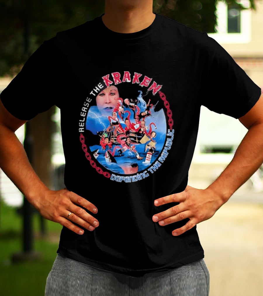 Release The Kraken Defending The Republic T-Shirt