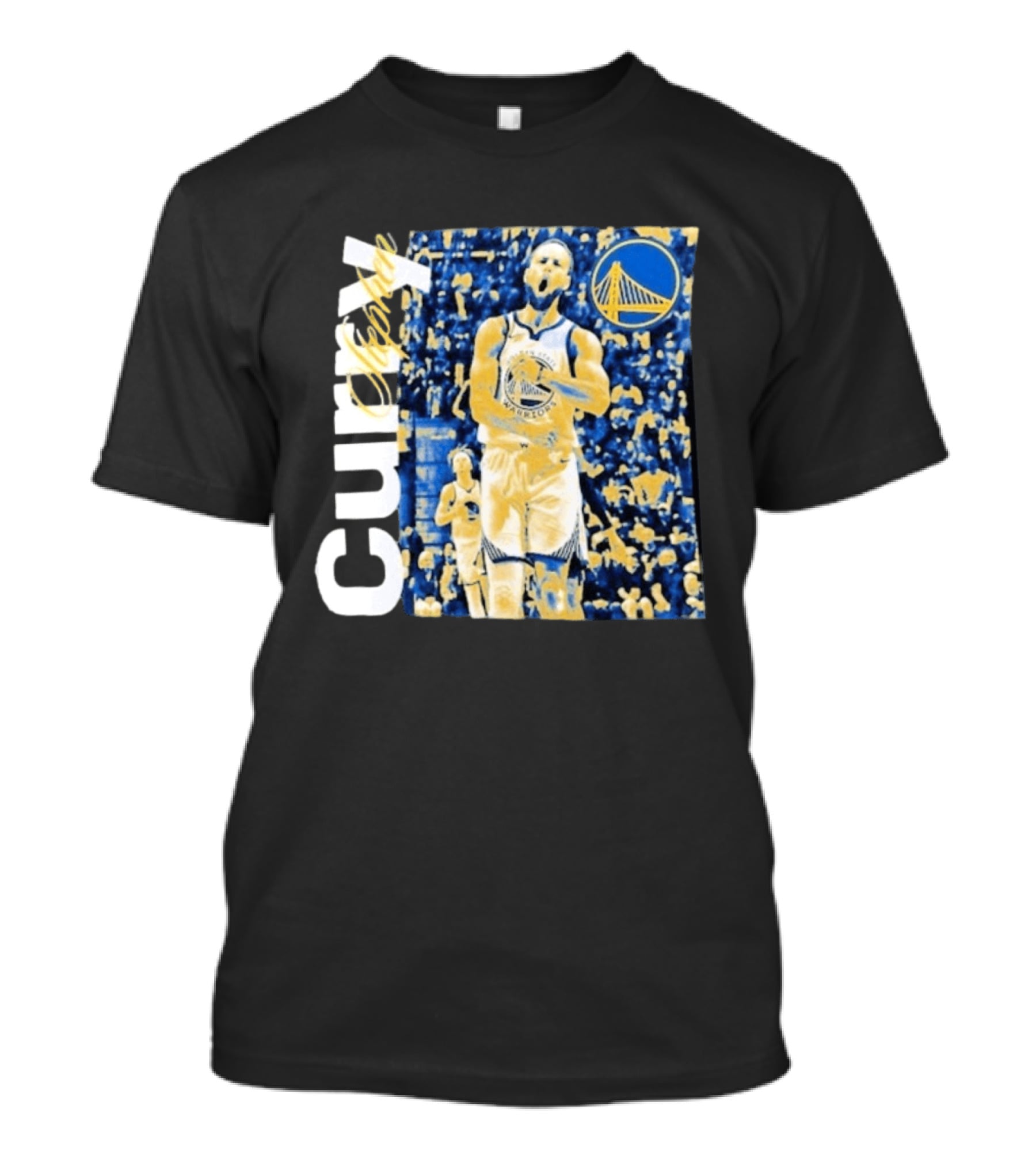 Stephen Curry Golden State Warriors NBA Season Start Action T-Shirt