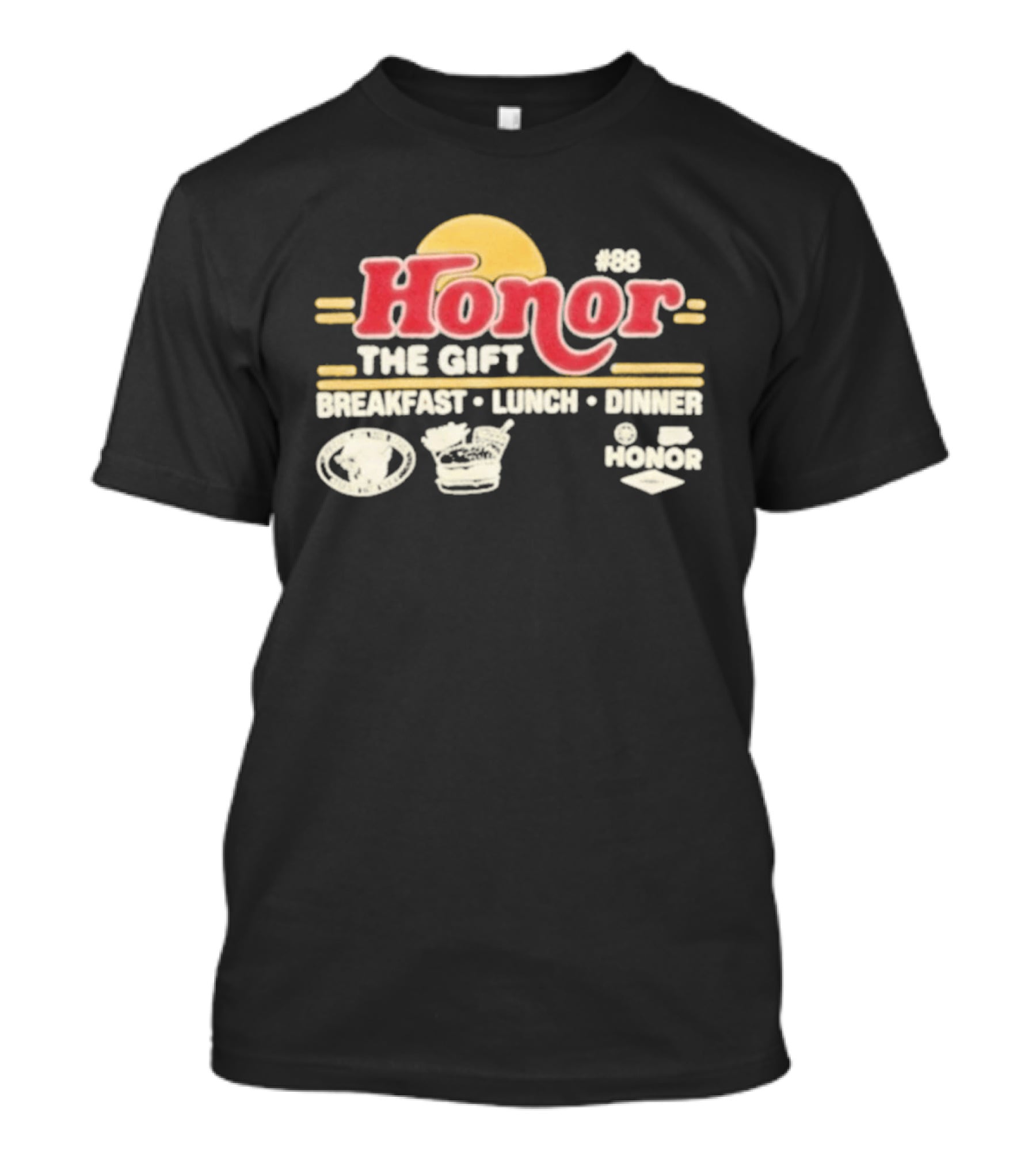 Honor The Gift Breakfast Lunch Dinner Stephen Curry 30 T-Shirt