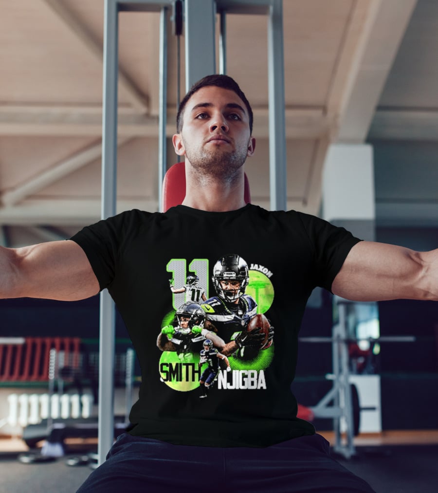 Jaxon Smith Njigba Seahawks Number 11 Football Player T-Shirt