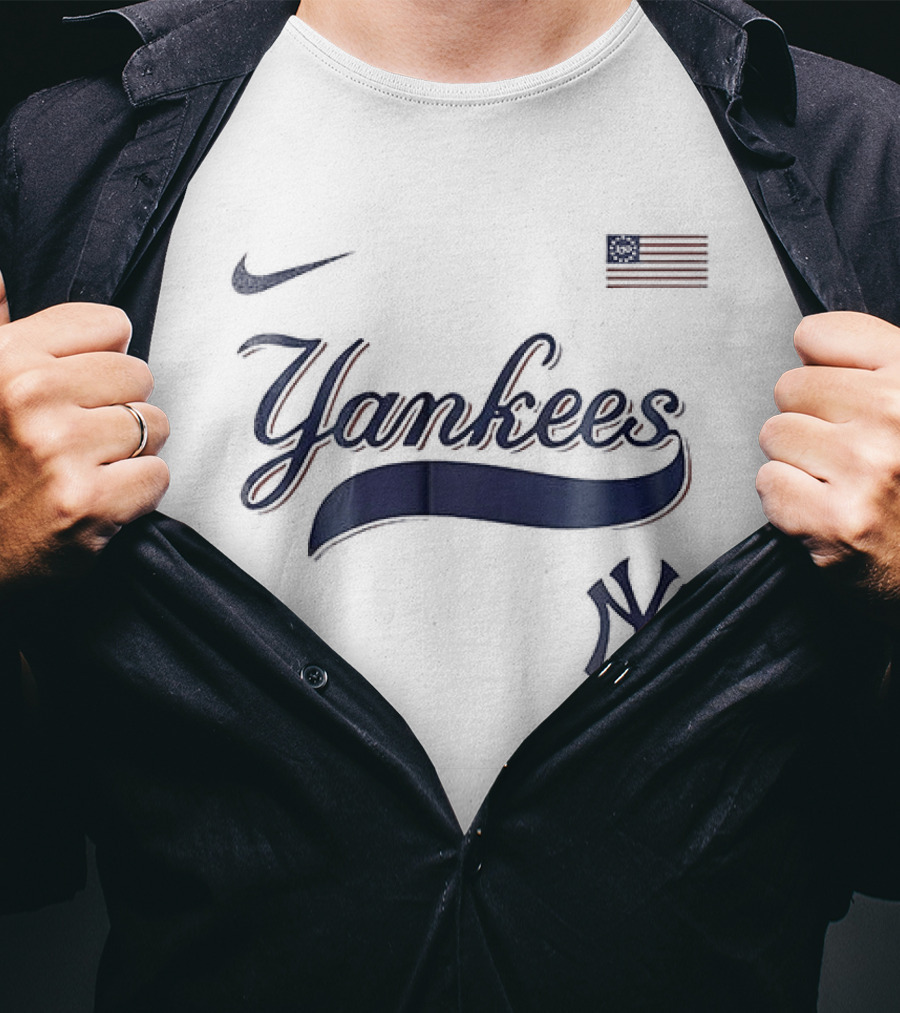 Nike New York Yankees USA Flag 250th Anniversary T-Shirt