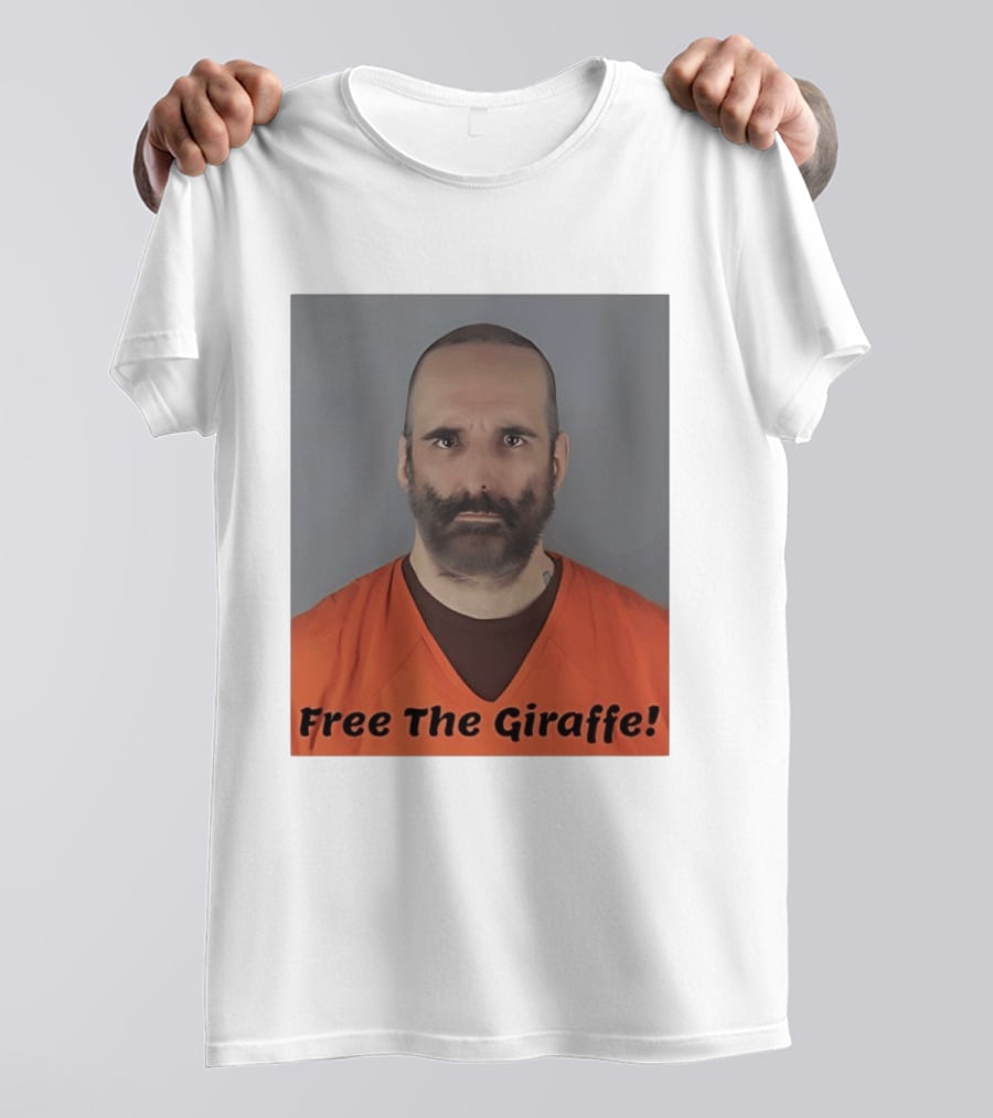 Robby Roadsteamer Shot Free The Giraffe T-Shirt