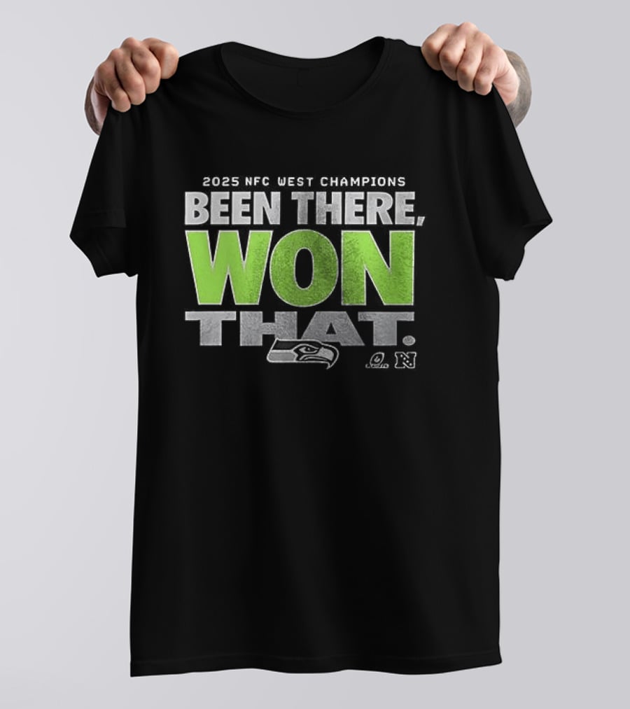 Seattle Seahawks NFC West Champions Been There Won That T-Shirt