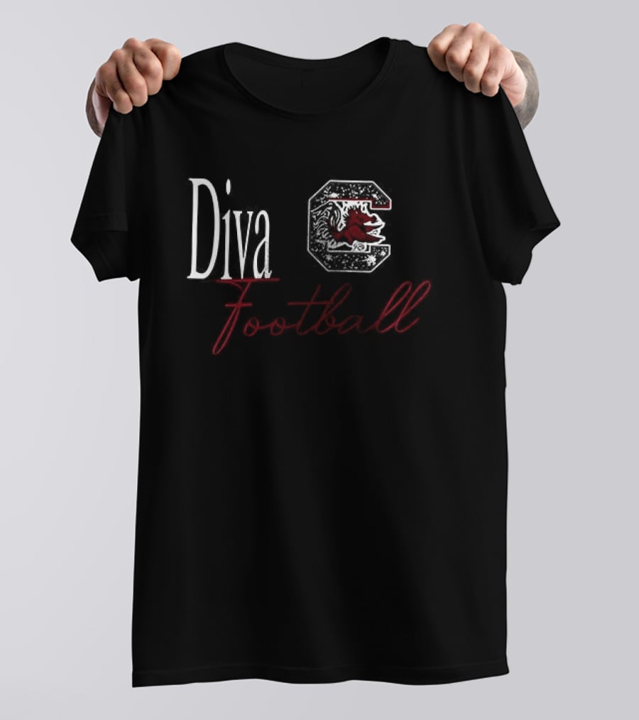 Diva Football South Carolina Gamecocks T-Shirt