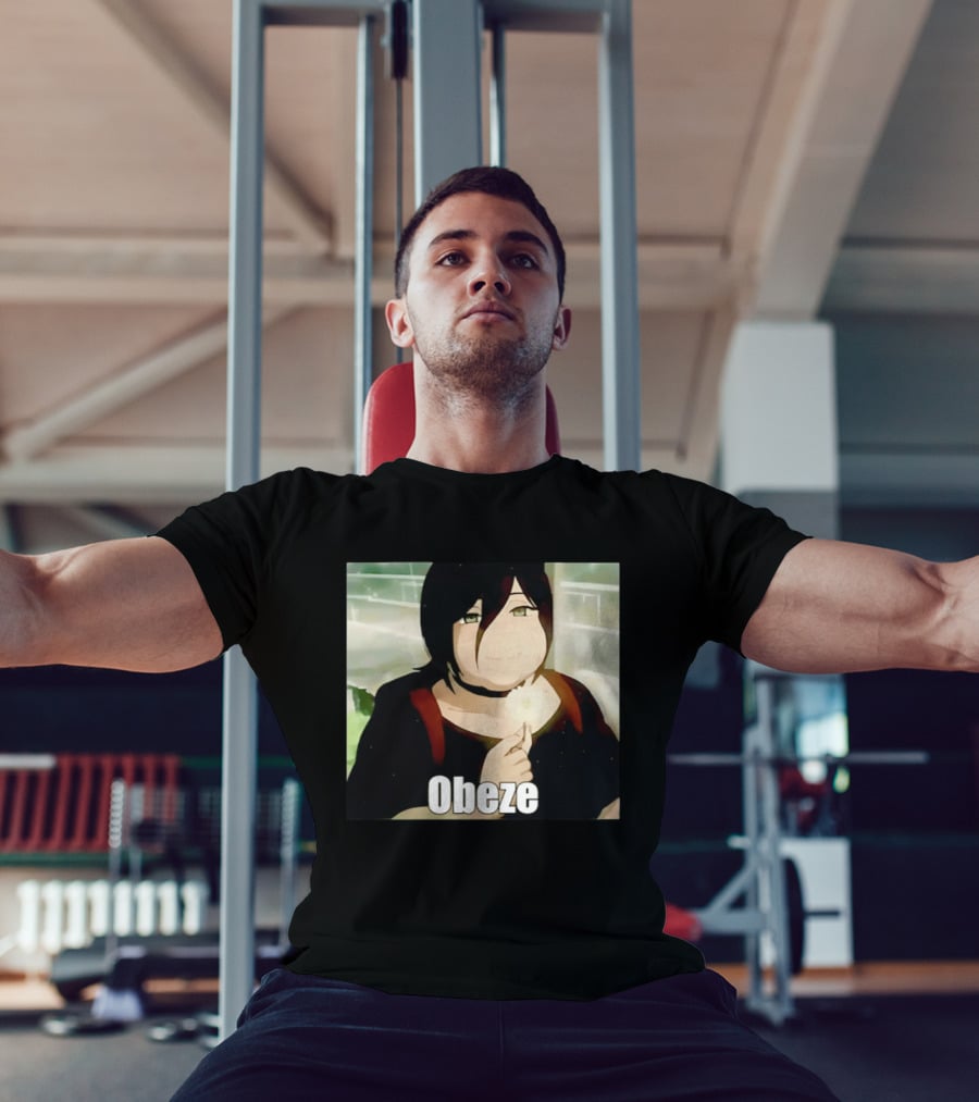 Obese Reze Reze Arc Anime Character Meme T-Shirt