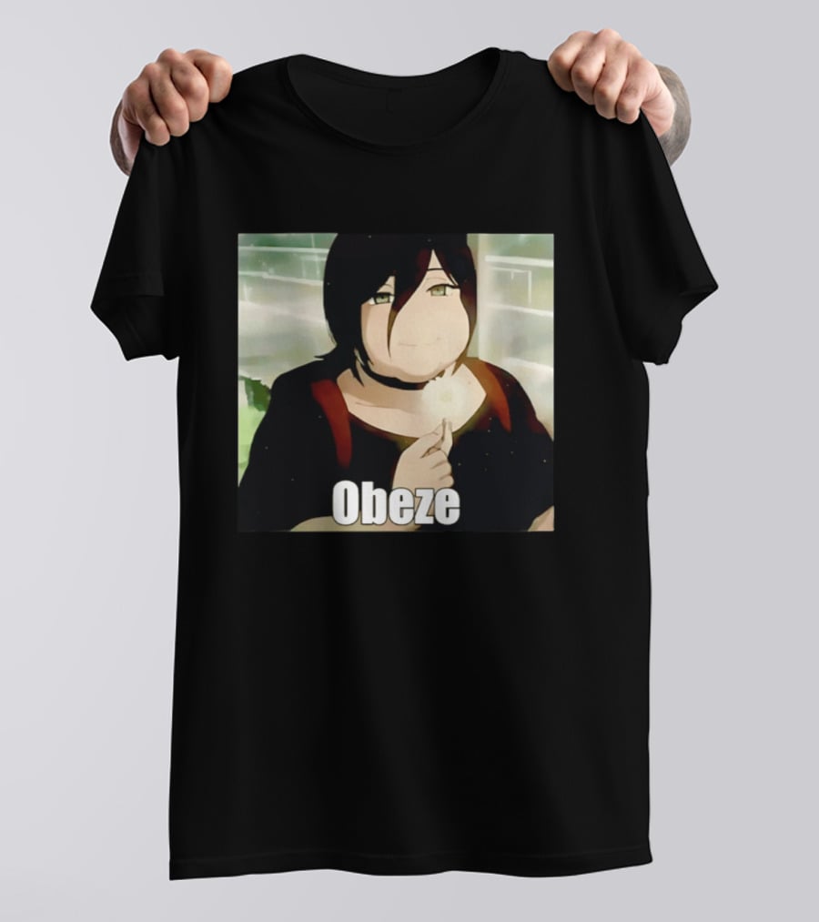 Obese Reze Reze Arc Anime Character Meme T-Shirt