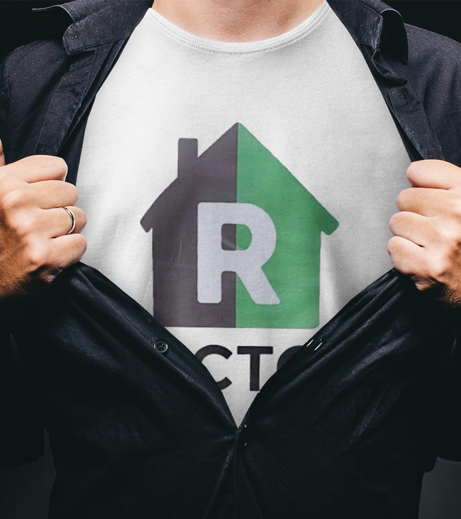 Rector R House Symbol Green And Grey T-Shirt