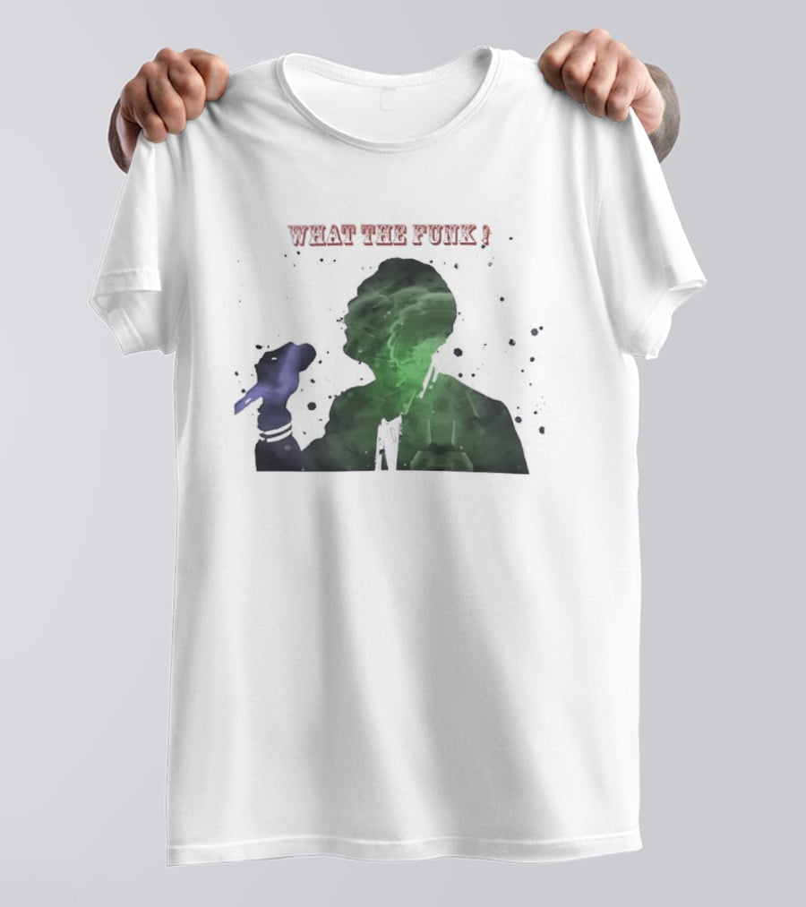 What The Funk Silhouette Microphone T-Shirt