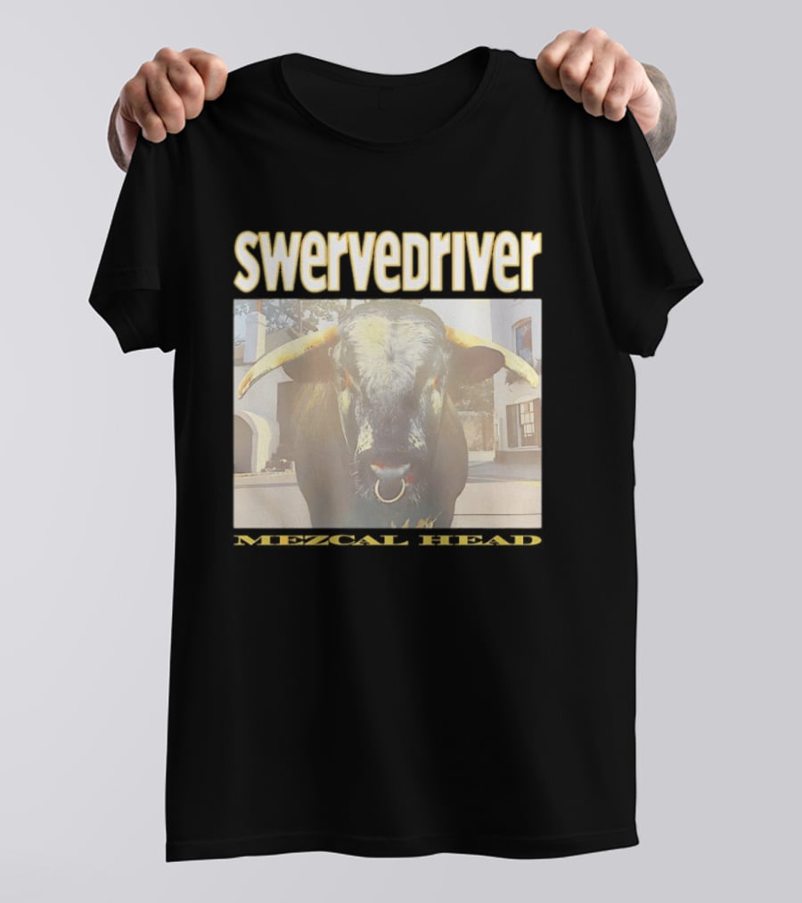 Swervedriver Bison Mezcal Head T-Shirt