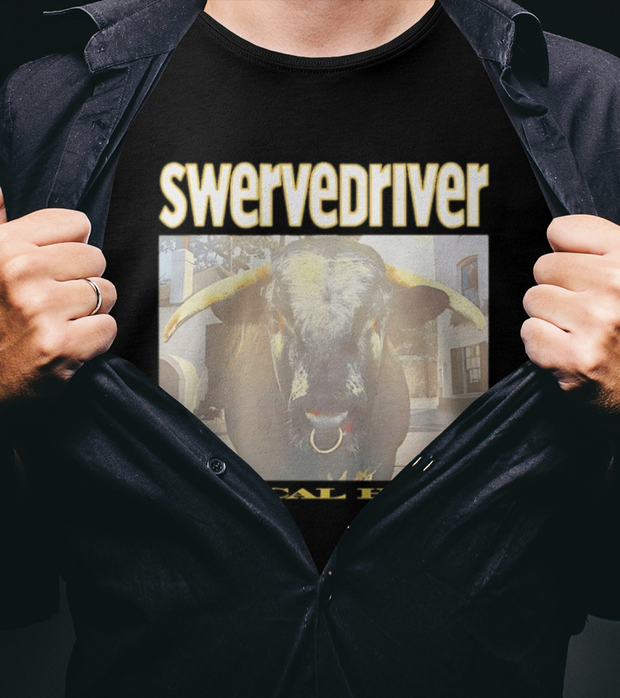 Swervedriver Bison Mezcal Head T-Shirt
