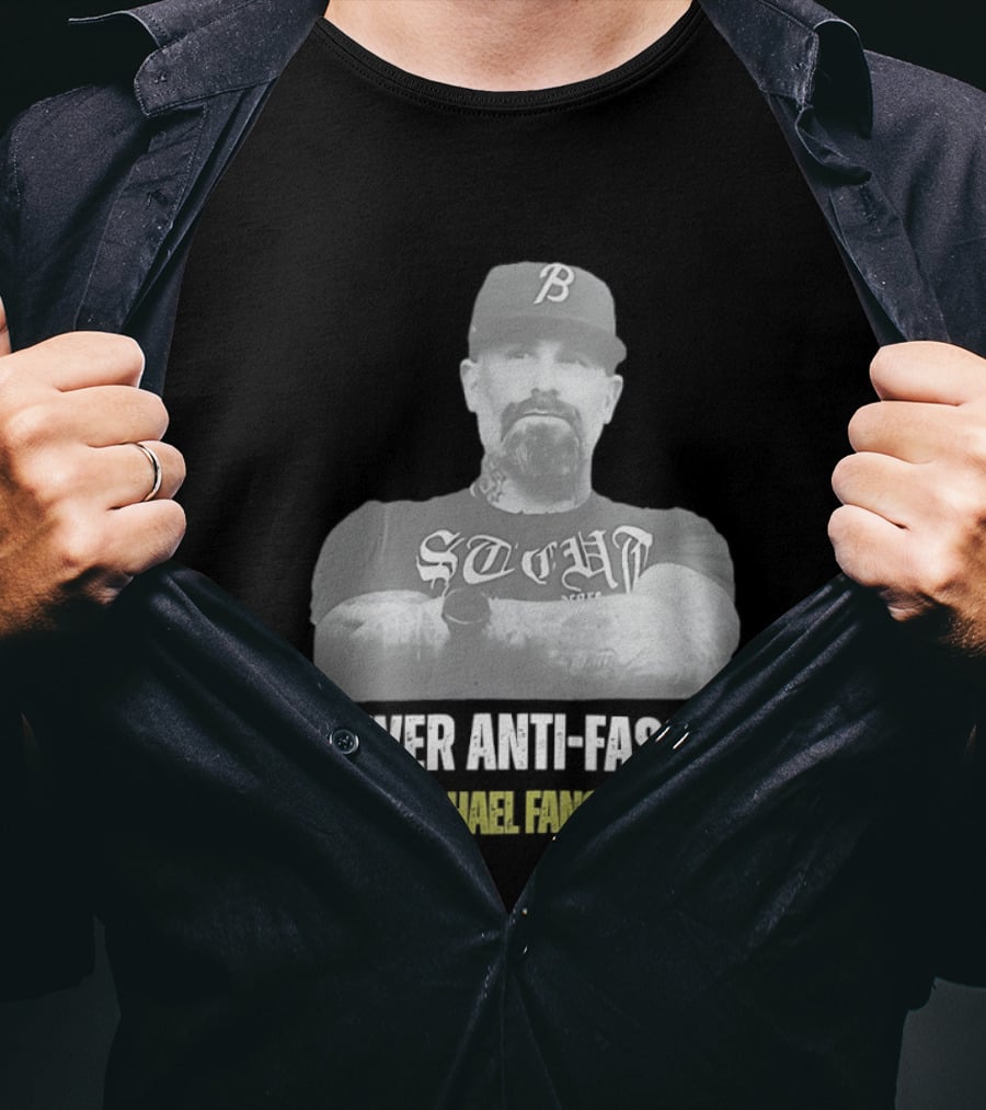 Forever Anti Fascist Michael Fanone STCUH B Hat T-Shirt
