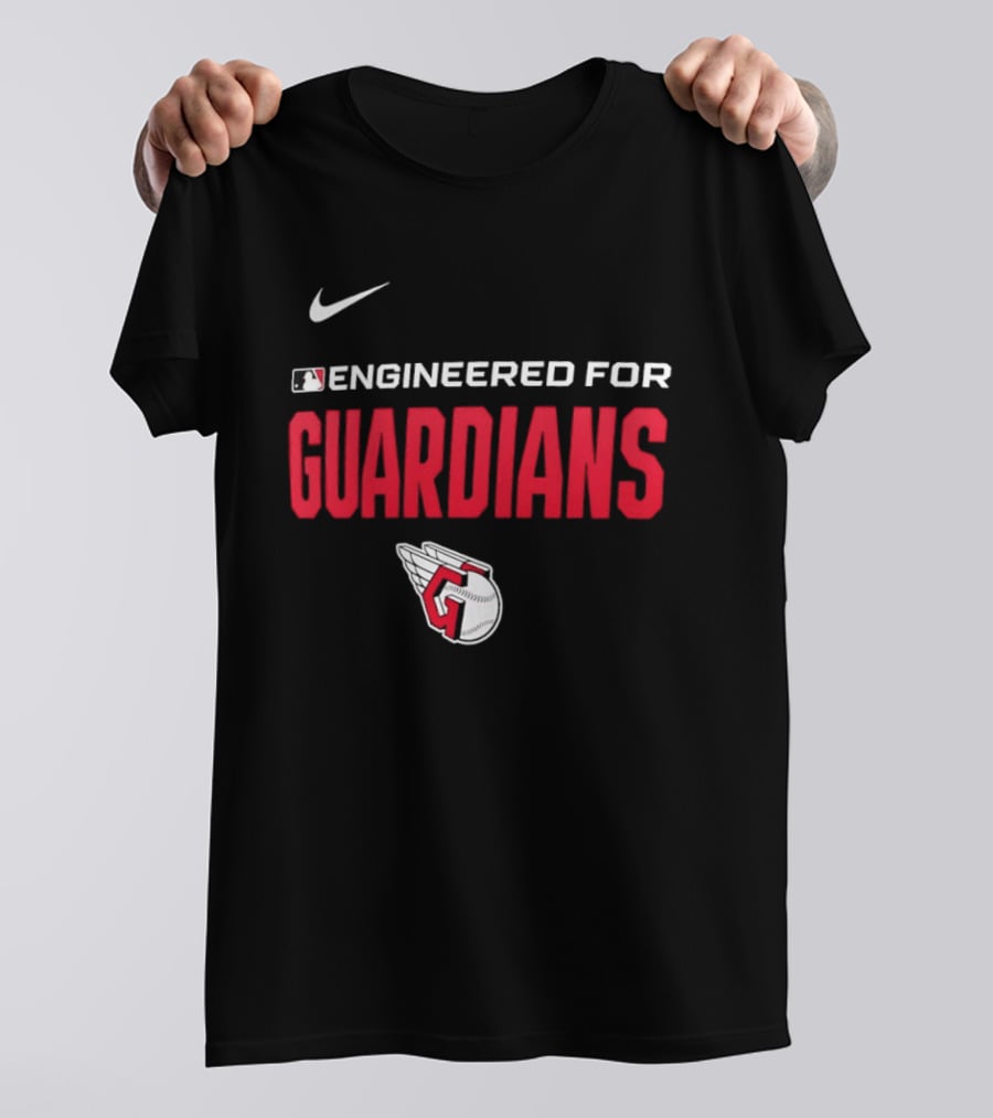 Engineered For Cleveland Guardians Nike MLB Team T-Shirt