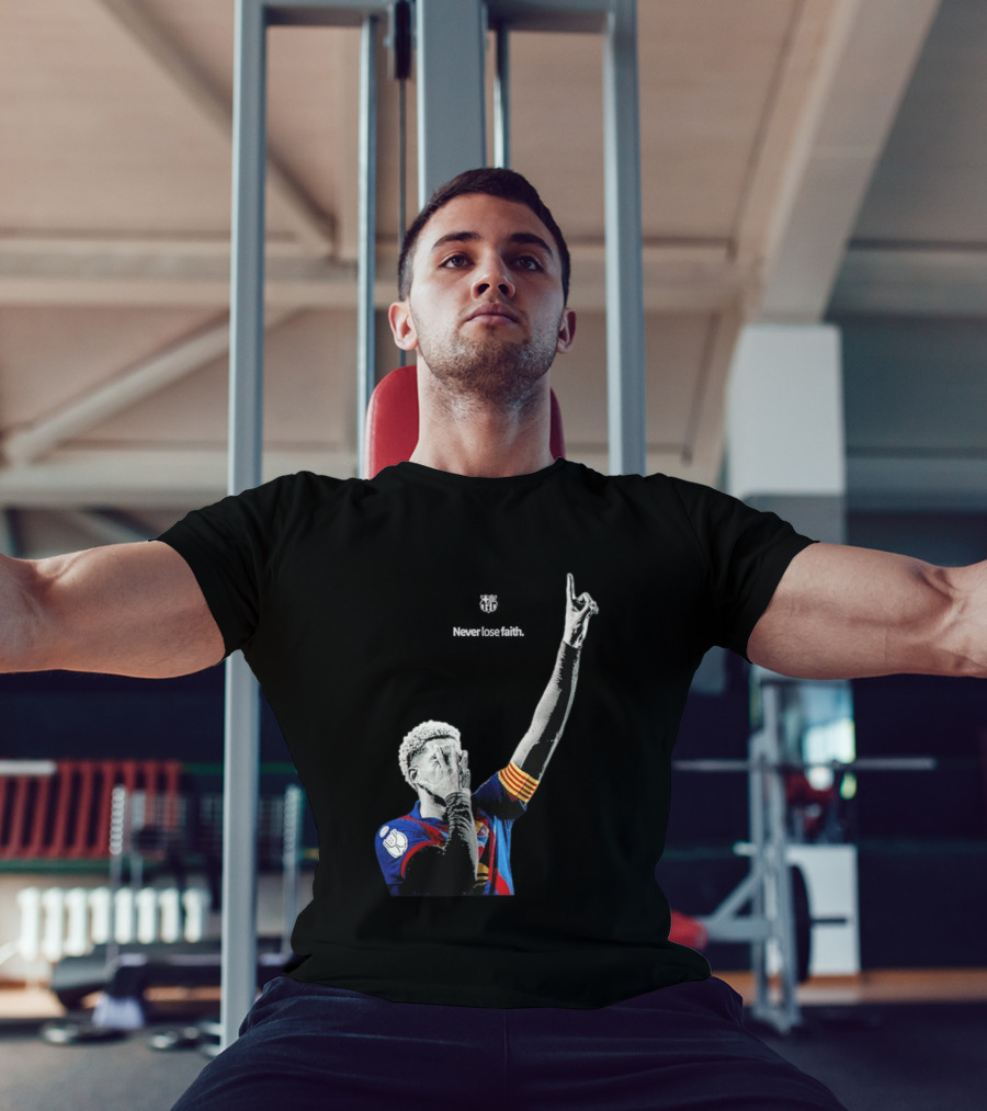 Ronald Araujo FC Barcelona Never Lose Faith T-Shirt