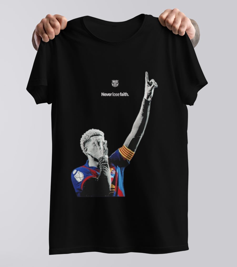 Ronald Araujo FC Barcelona Never Lose Faith T-Shirt