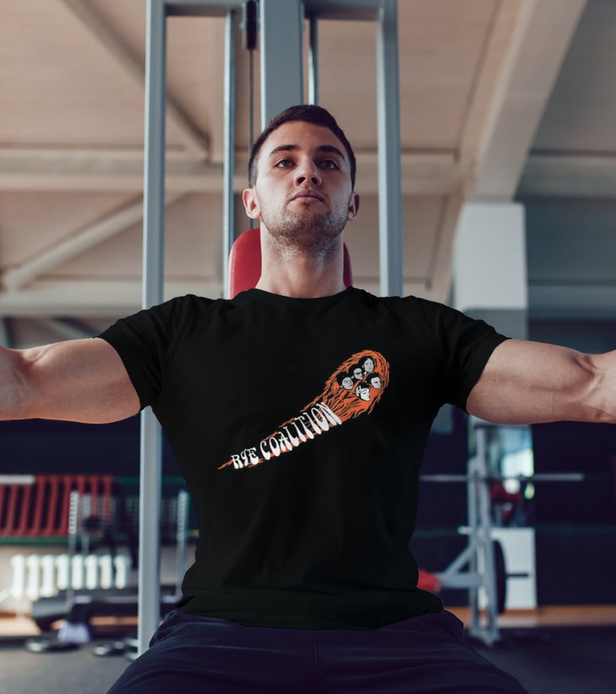 Rye Coalition Fireball Band Faces Comet T-Shirt