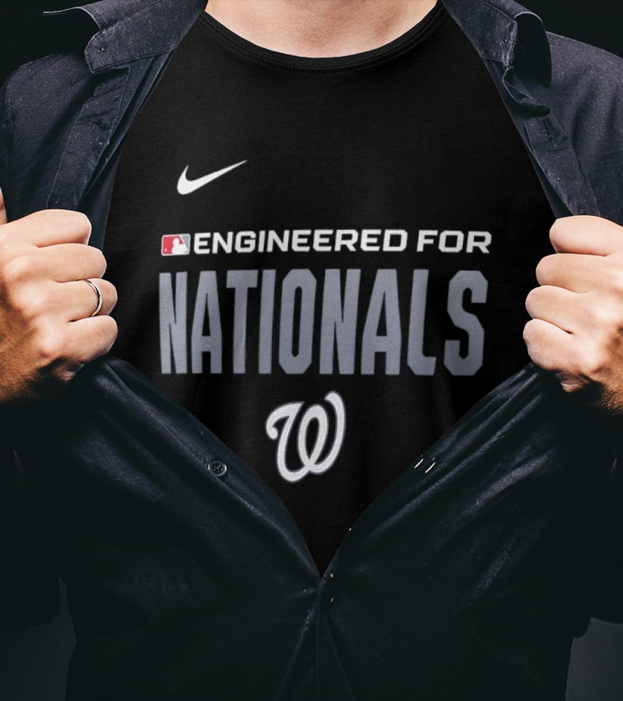 Nike Engineered For Washington Nationals MLB W T-Shirt