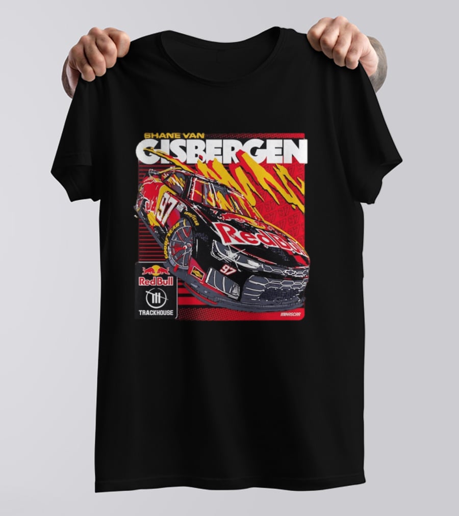 Shane Van Gisbergen No 97 Red Bull Chevrolet Camaro ZL1 Trackhouse NASCAR T-Shirt