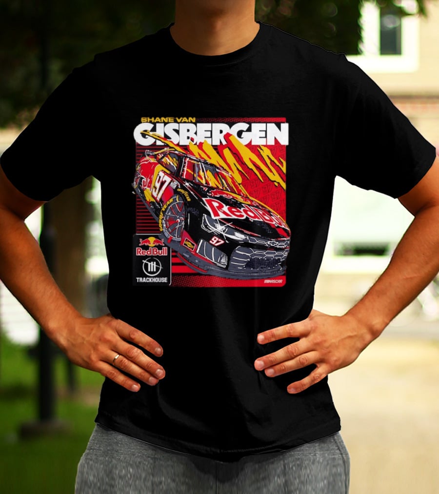 Shane Van Gisbergen No 97 Red Bull Chevrolet Camaro ZL1 Trackhouse NASCAR T-Shirt