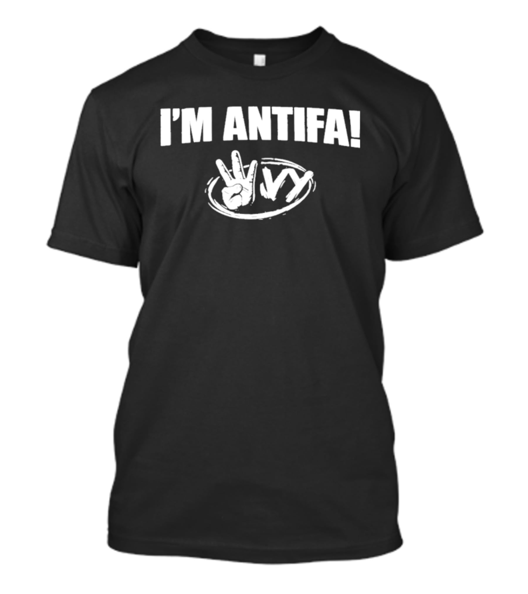 I'M ANTIFA Hand Sign T-Shirt