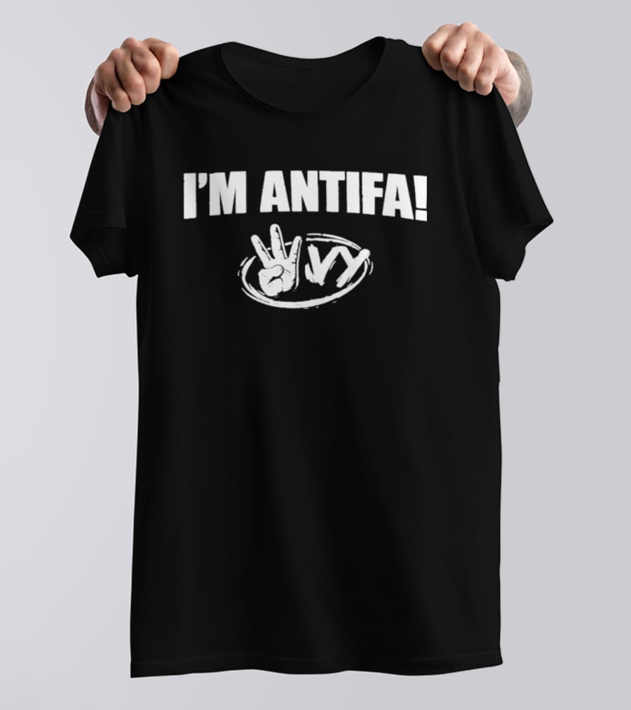 I'M ANTIFA Hand Sign T-Shirt