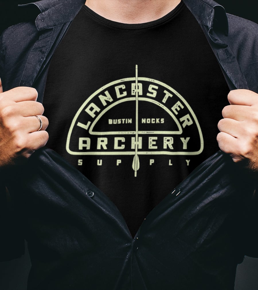 Lancaster Archery Supply Bustin Nocks T-Shirt