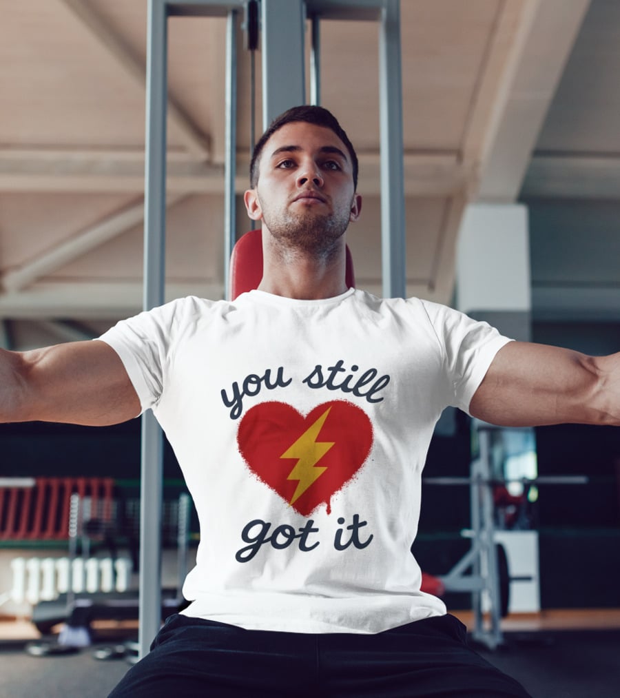 Brett Young You Still Got It Heart Lightning Bolt T-Shirt
