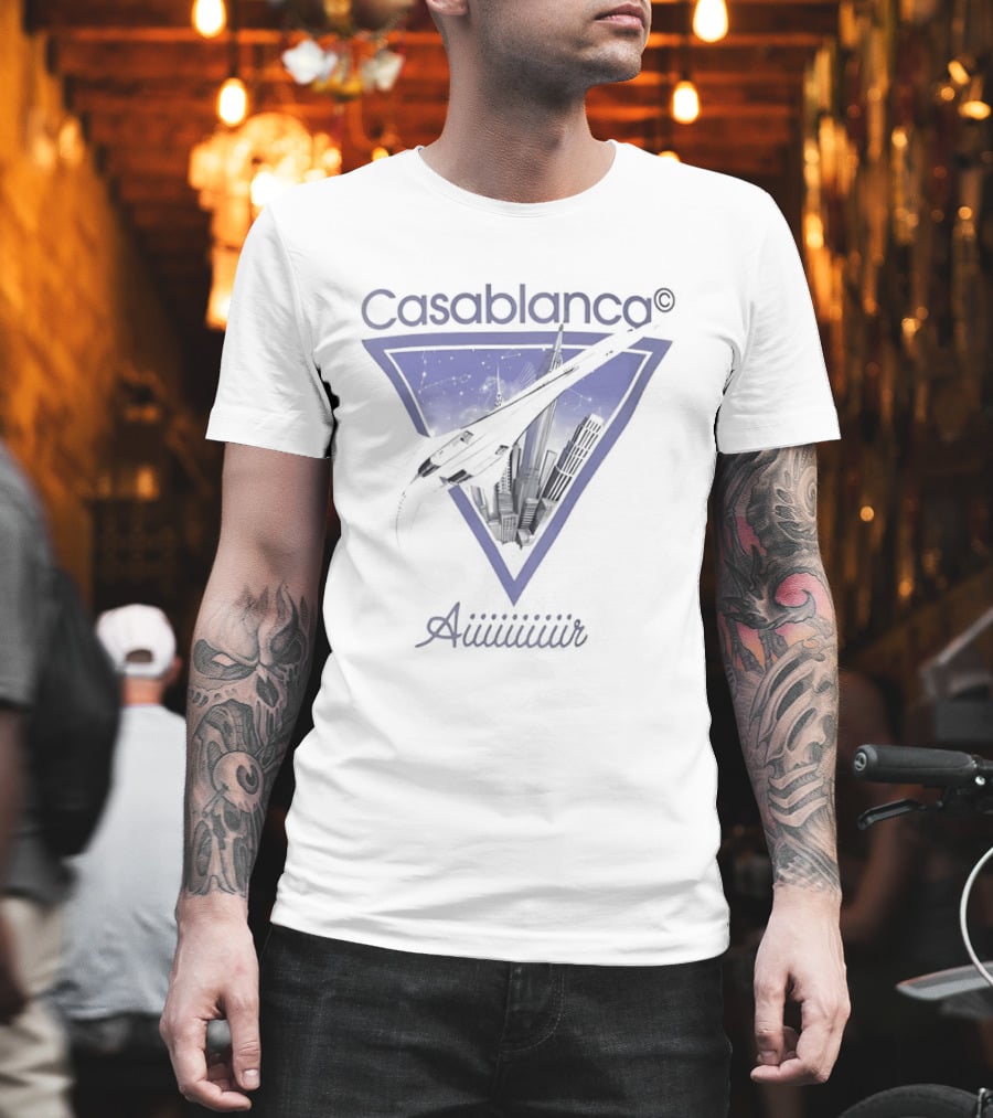 Casablanca Aiiiiir Concorde Triangular T-Shirt