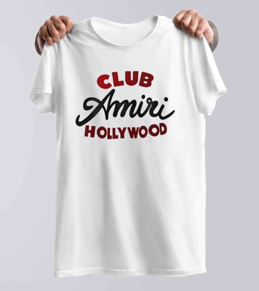 Amiri Club Hollywood T-Shirt
