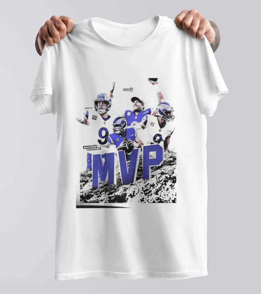 Los Angeles Rams Matthew Stafford Football MVP T-Shirt