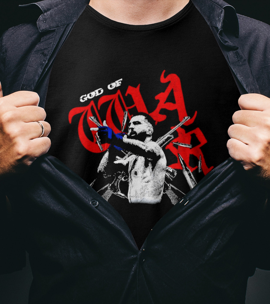 Benoît Saint Denis God Of War Guns Warrior T-Shirt