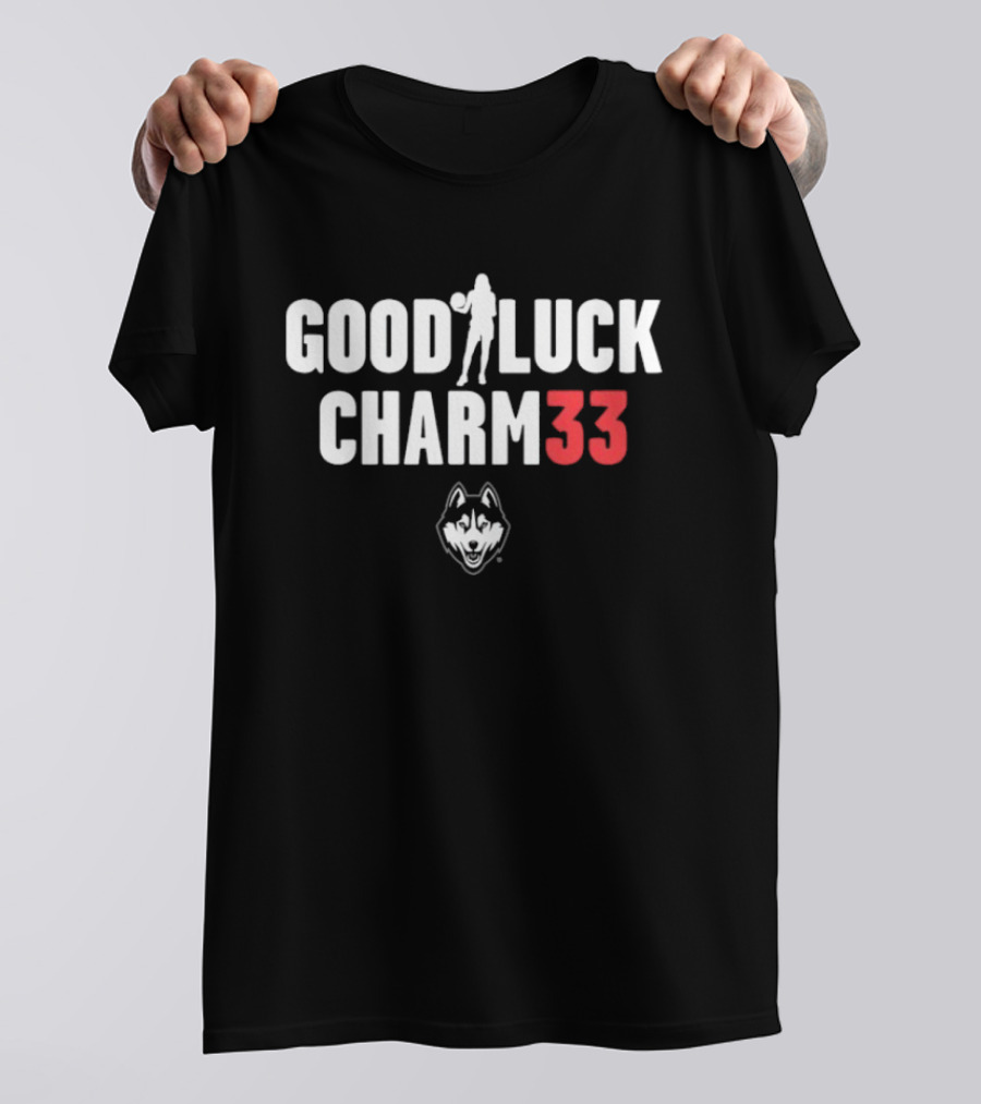 Good Luck Charm 33 UConn Huskies T-Shirt