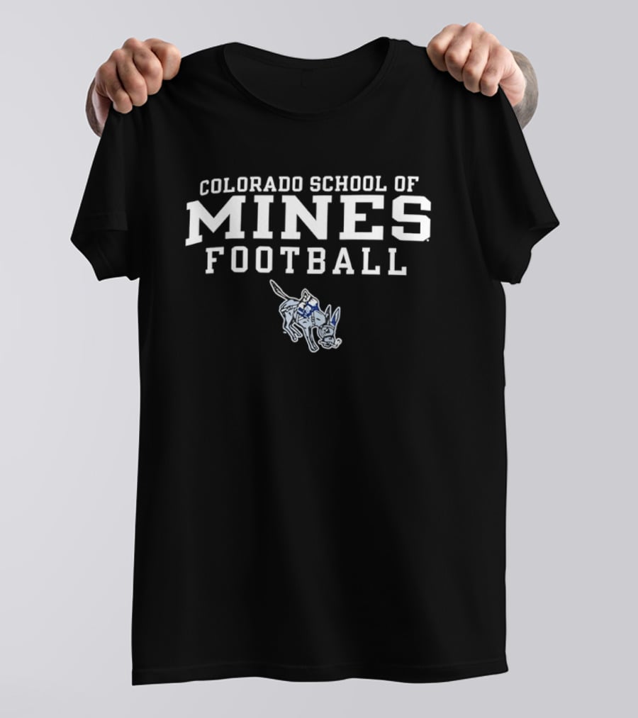 Colorado School Of Mines Football Mascot Donkey T-Shirt