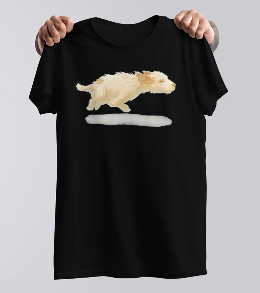 Running Dog Sketch T-Shirt