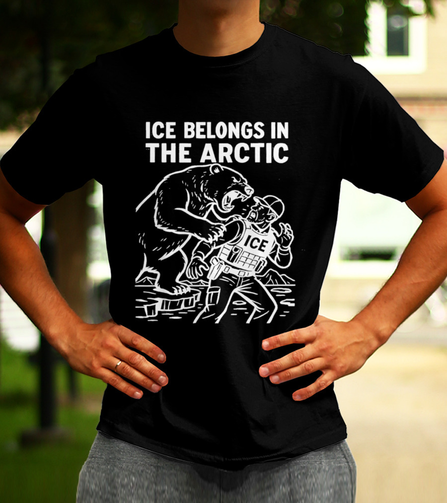 Ice Belongs In The Arctic Bear Confronts ICEбаdy T-Shirt