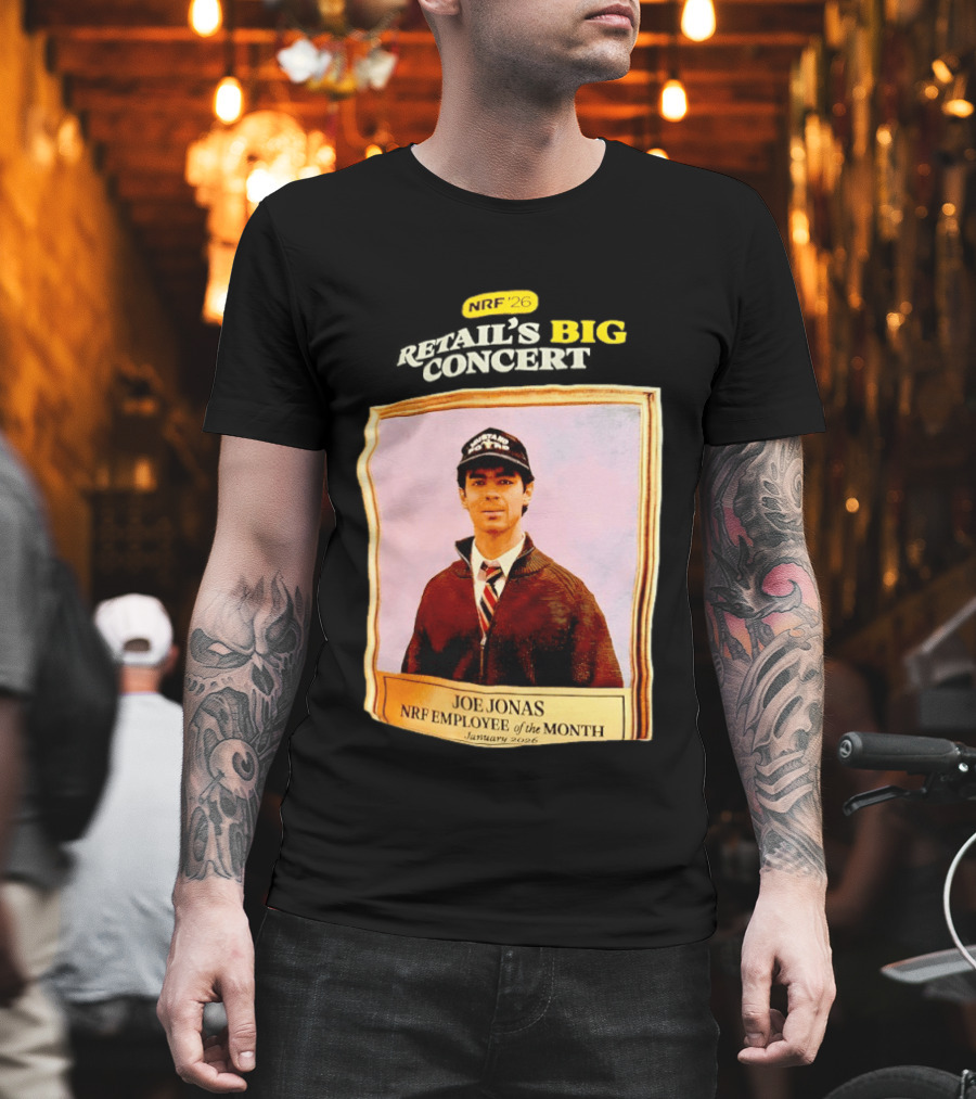 Joe Jonas NRF Employee Of The Month January 2006 Retail's Big Concert T-Shirt