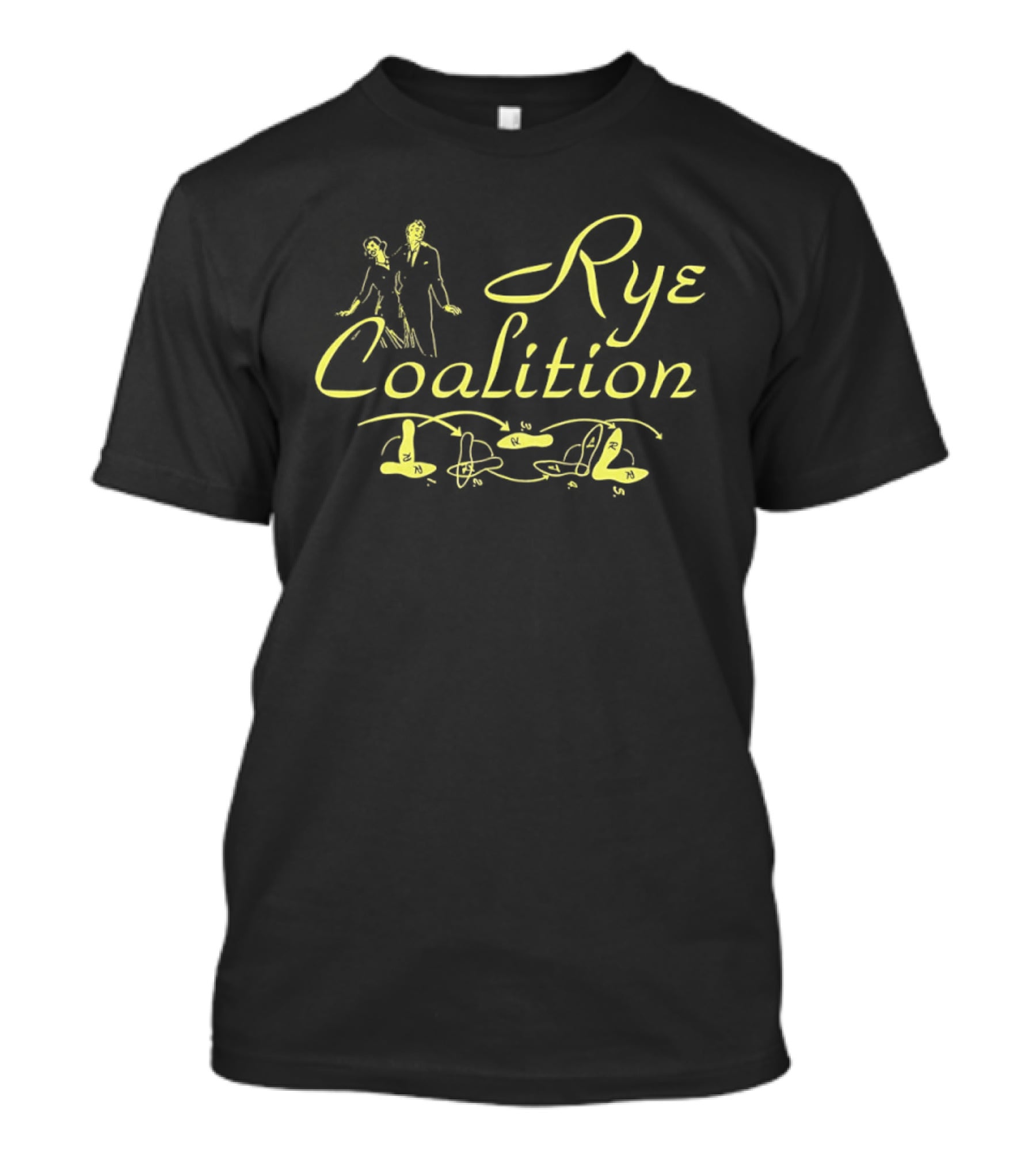 Rye Coalition Dancers New Jersey Rock Band Vintage Styling T-Shirt