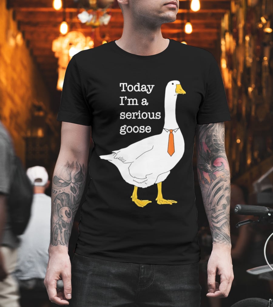 Today I'm A Serious Goose T-Shirt