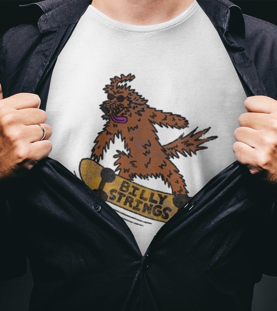 Billy Strings Skateboard Dog 2026 T-Shirt