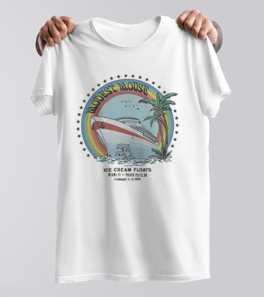 Modest Mouse Norwegian Pearl Cruise February 5 9 2026 T-Shirt