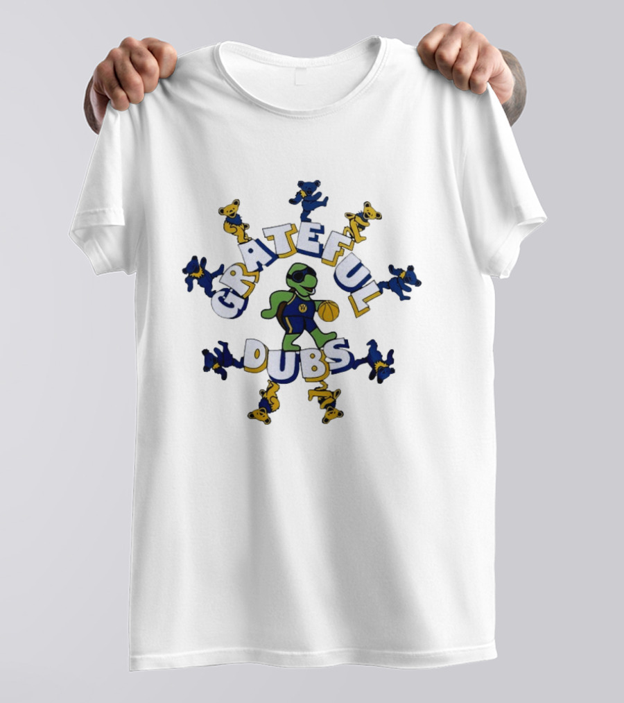 Grateful Dubs Santa Cruz Warriors Gratefuldead Bears T-Shirt
