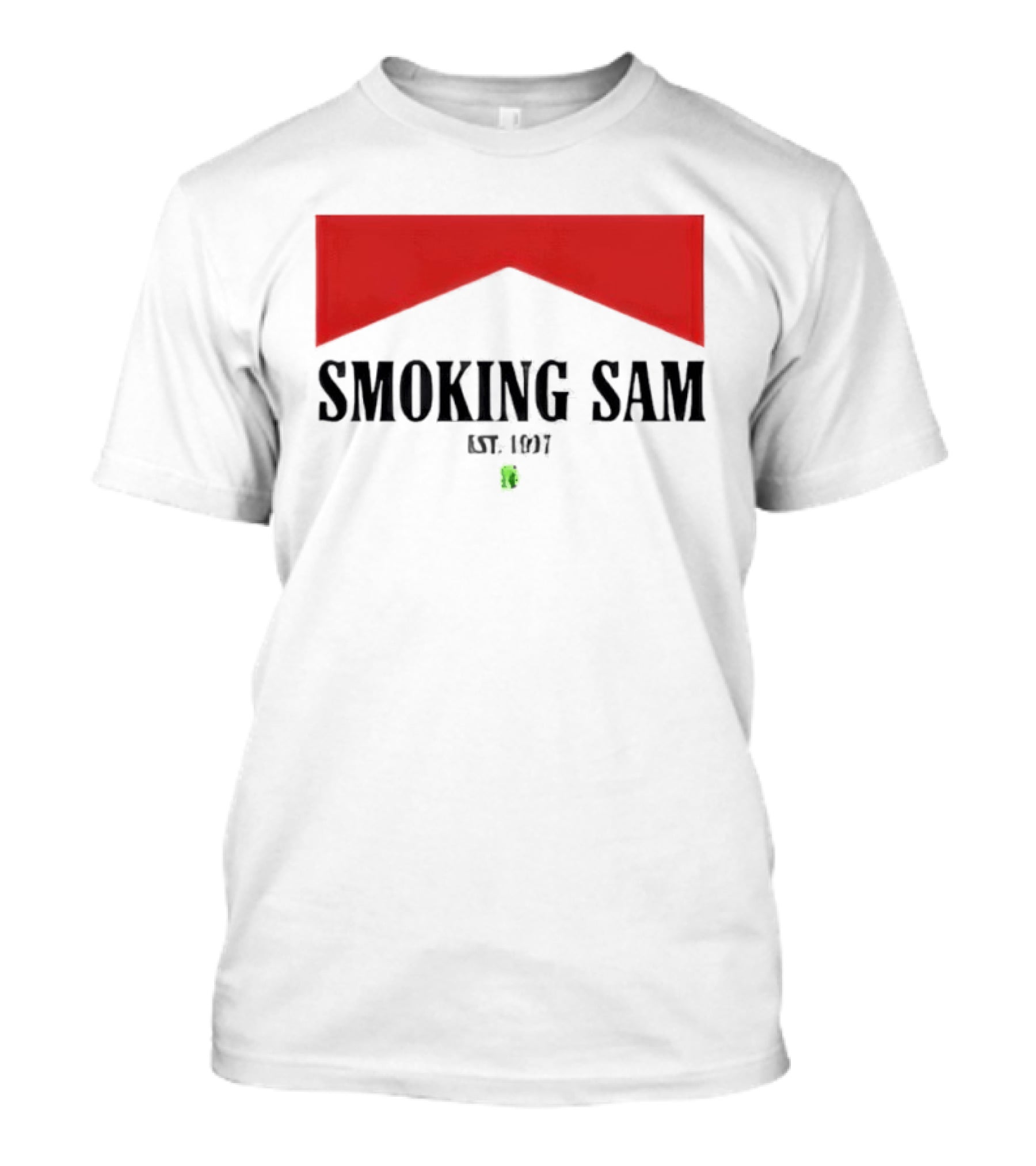 Smoking Sam Est 1997 Marlboro Man Seattle Football T-Shirt